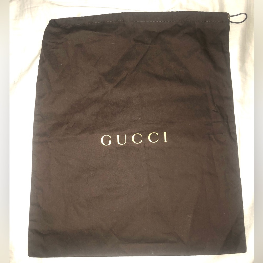 Auth GUCCI Travel Cloth Storage Sleeper Protective Dustbag Dust Bag